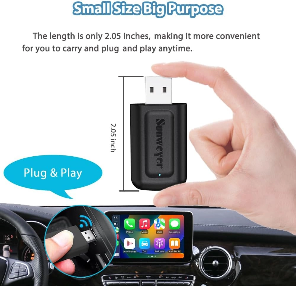 Wireless CarPlay & Android Auto Adapter
