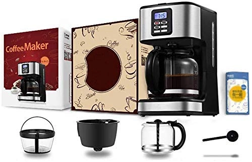 Coffee capsule commercial automatic drip coffee maker - Reusable filters Backlit soft control panel