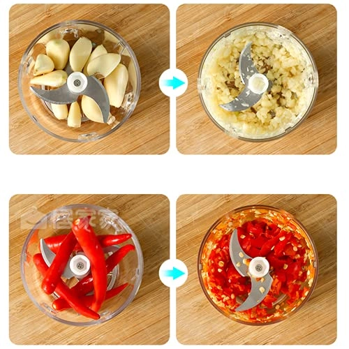 Electric Garlic Chopper - 250ML USB charging