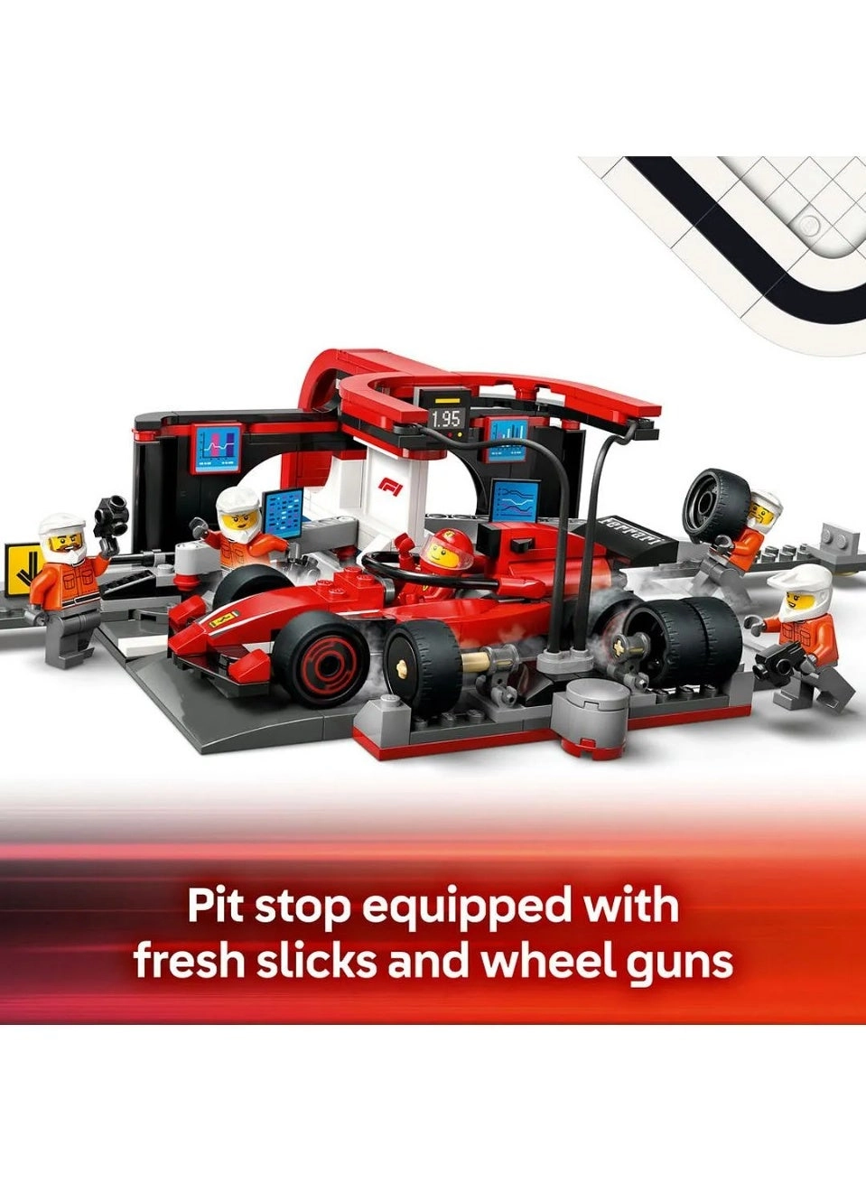 City F1 Pit Stop & Pit Crew (60443)