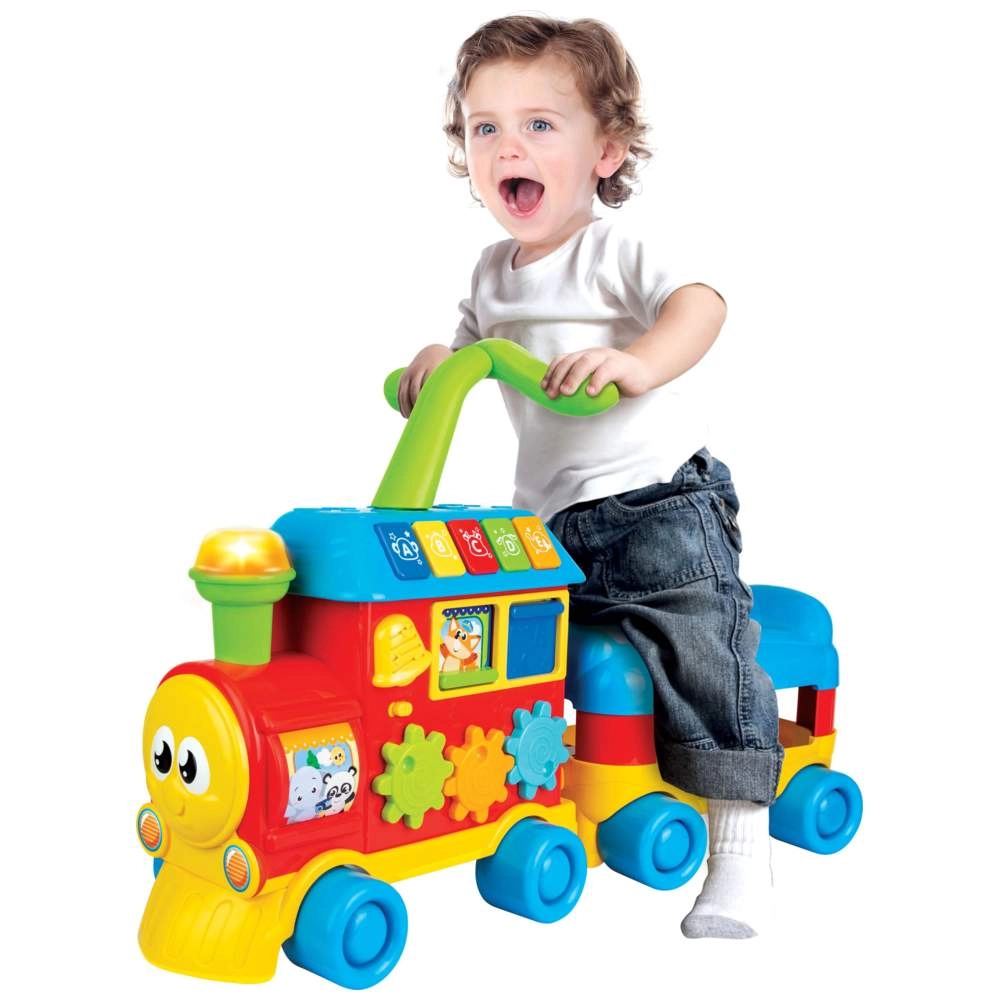 Walker Ride-On Learning Train