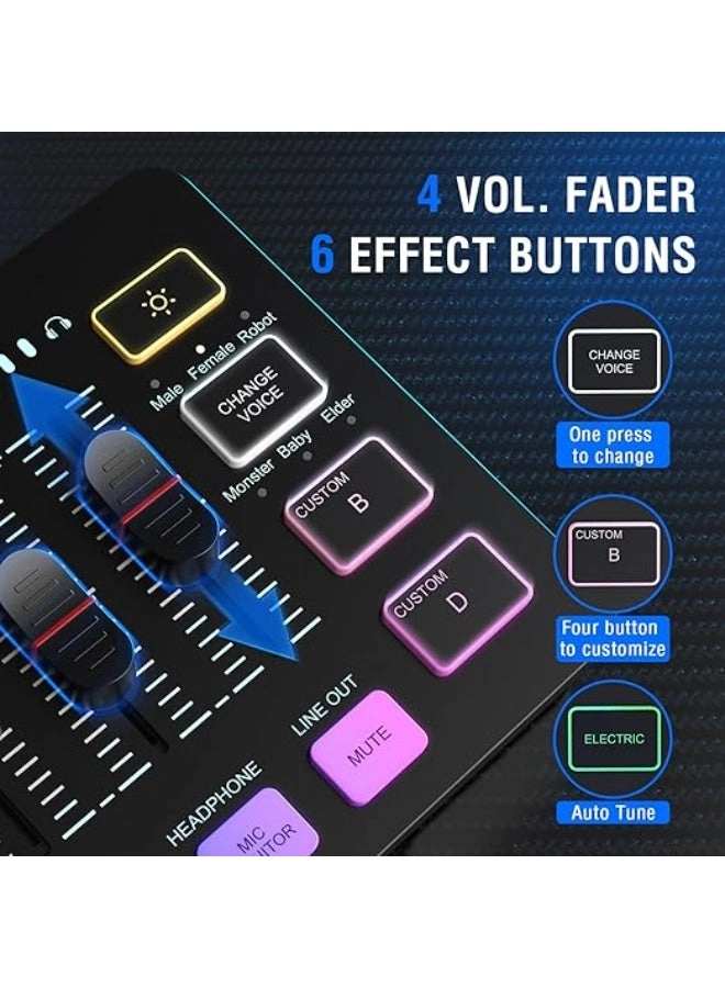 AmpliGame KS5 XLR+USB Microphone Bundle