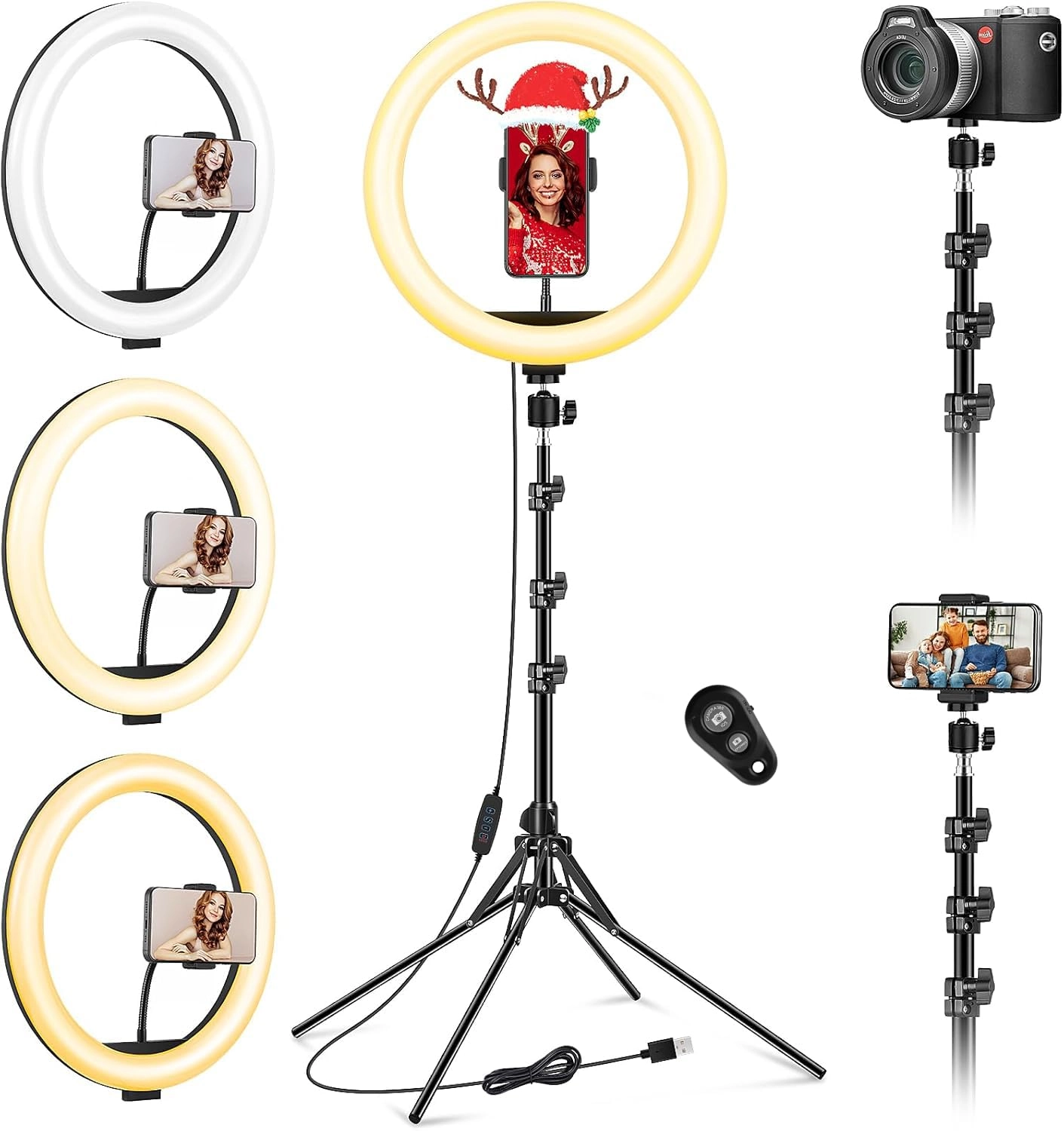 VEVICE Professional Ring Light - 11.5 inch