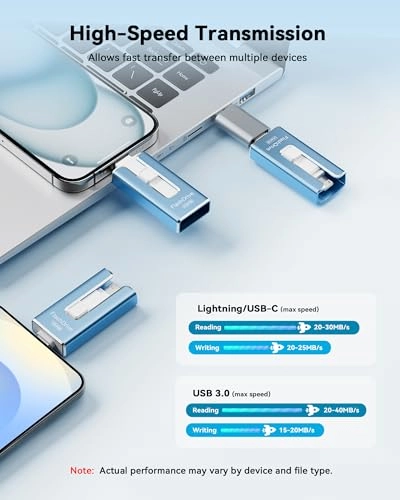 USB Stick - USB 3.0 Lightning USB-C 256GB