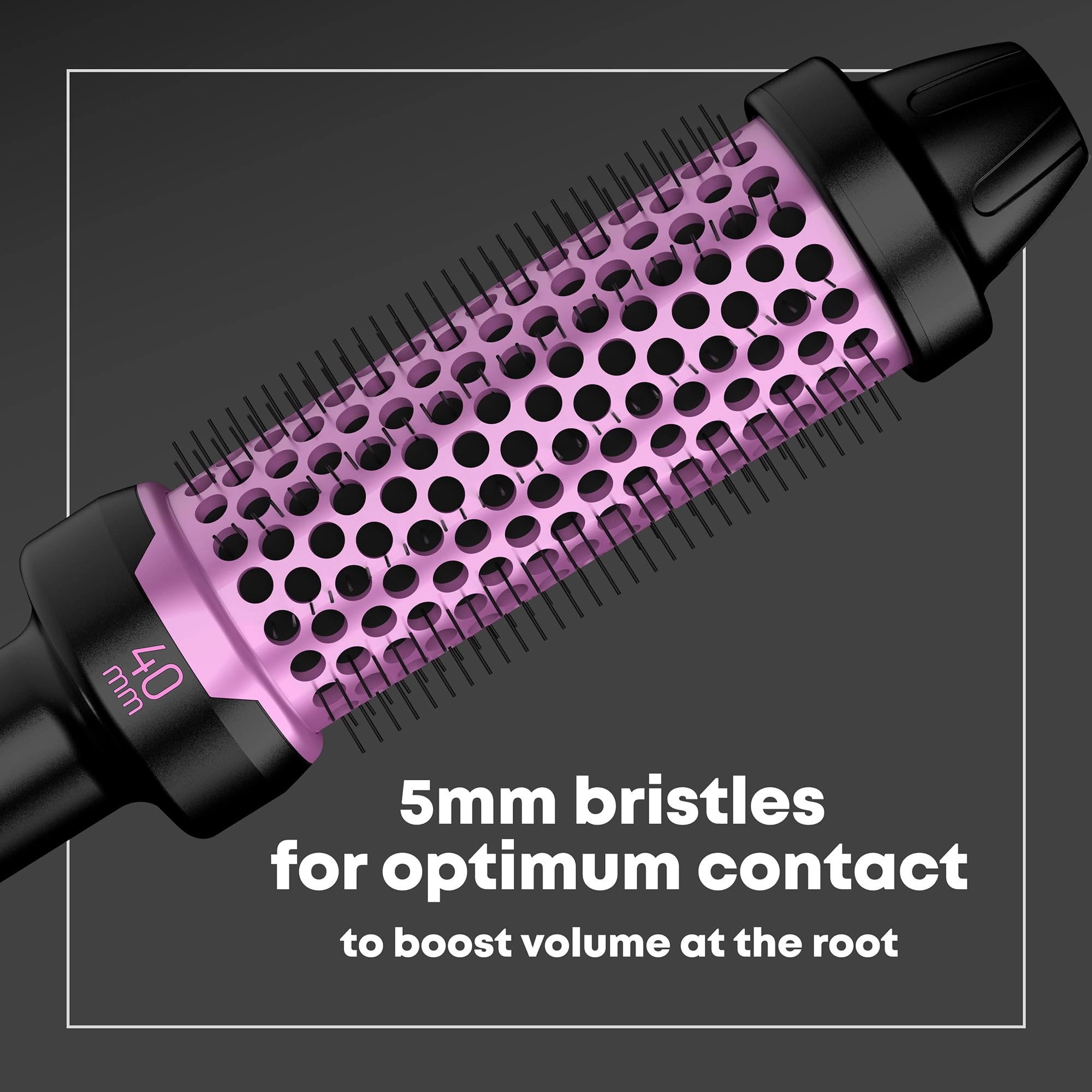 Ceramic Hot Brush Styler - 40 mm