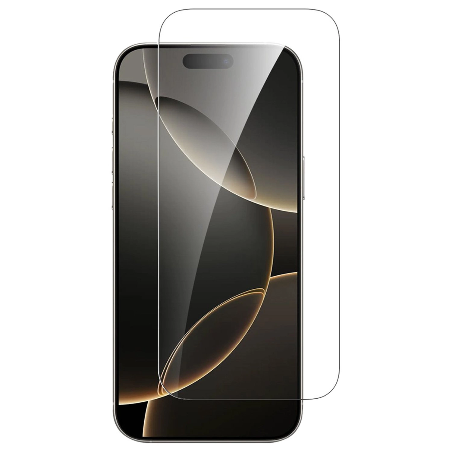 Clear Tempered Glass Screen Protector for iPhone 16 Pro Max