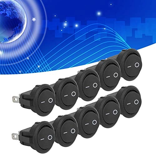 Rocker Switch - 10 pcs 23mm 3-Pin 2-Position