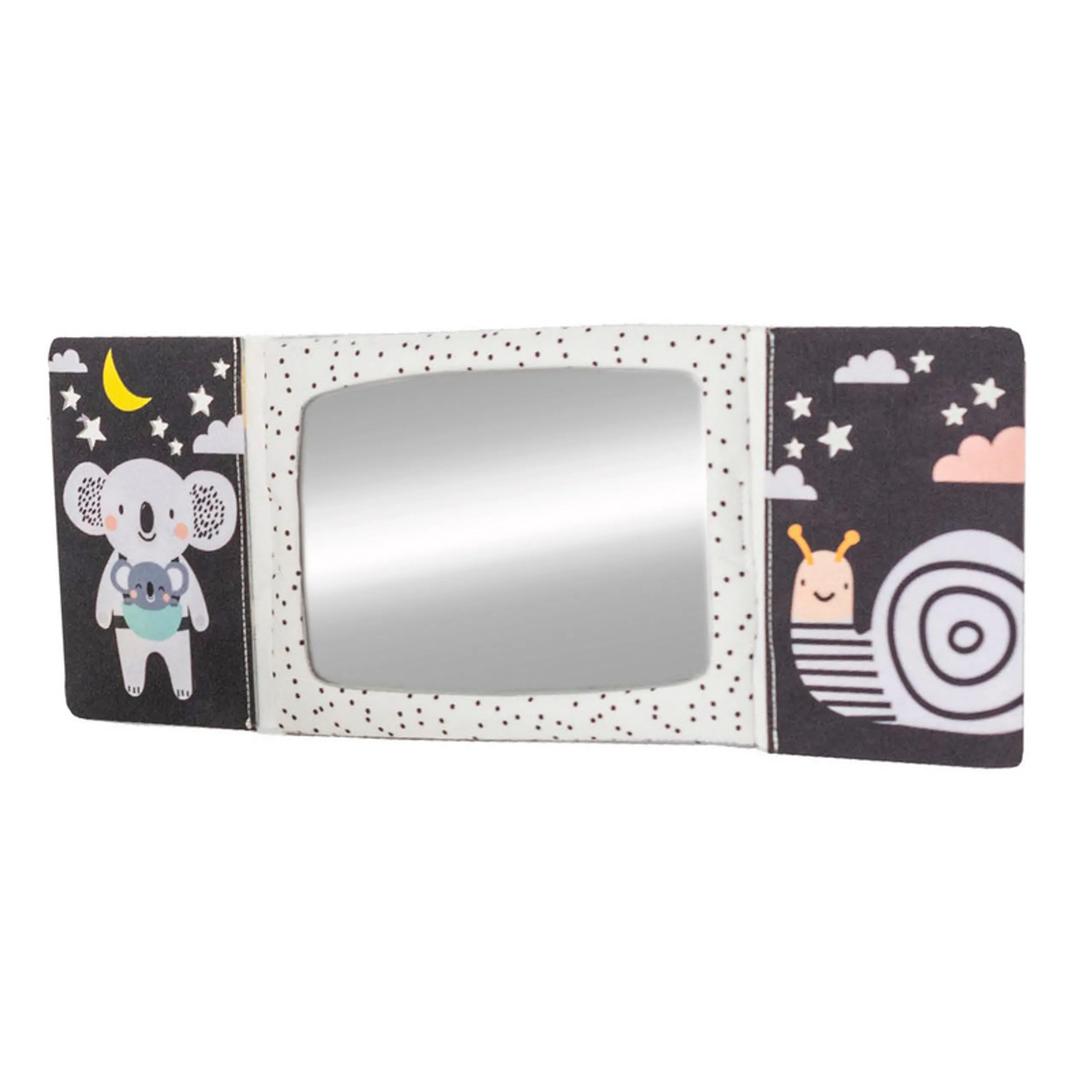 Tummy-time Mirror Polyester Book - 0-36 months
