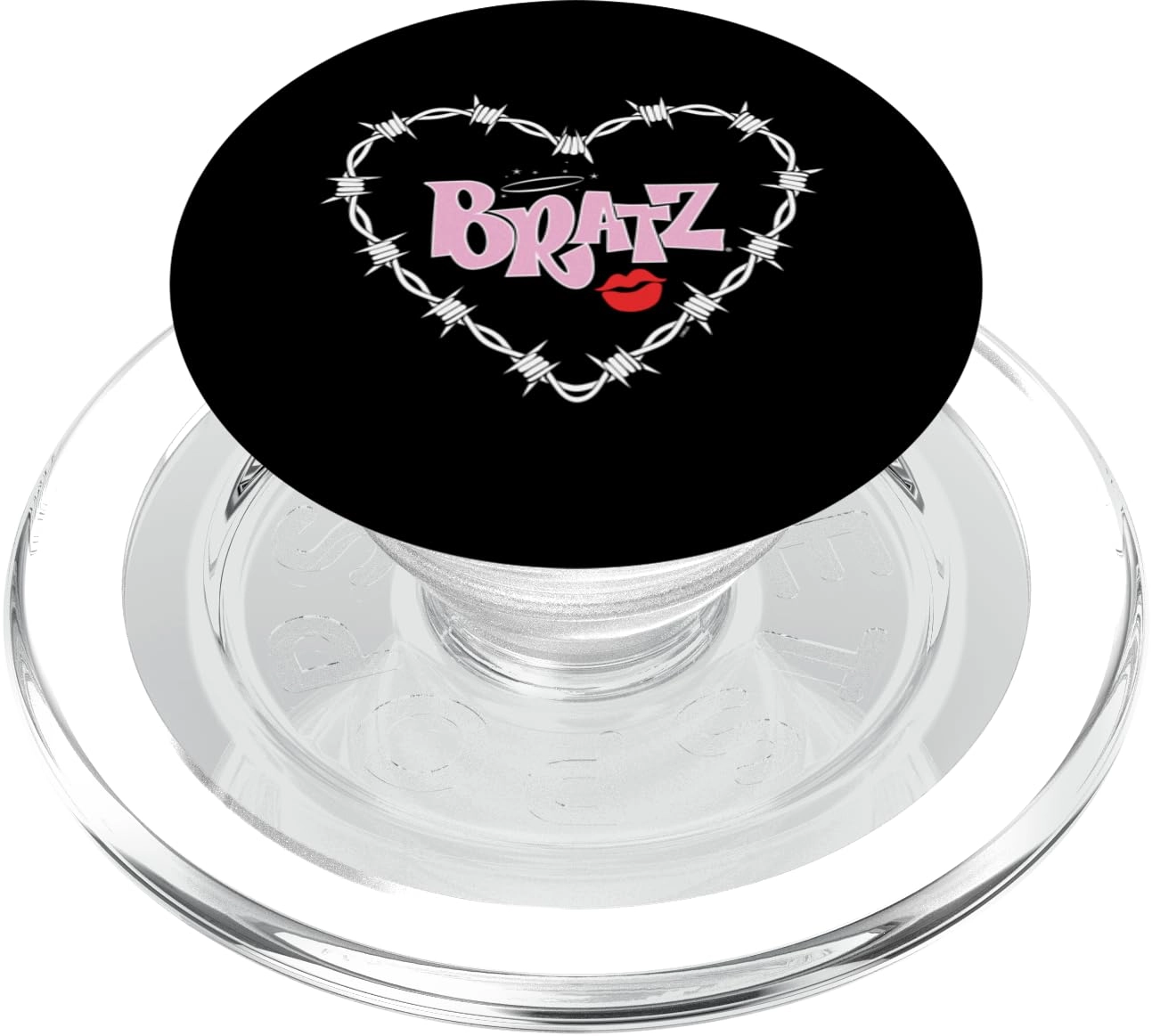 Barbed Wire Heart Logo PopGrip - MagSafe Magnetic