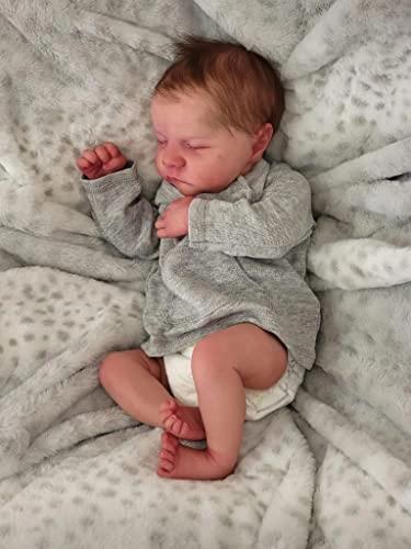 Levi Doll - 19 Inch Hand-Painted Silicone Body