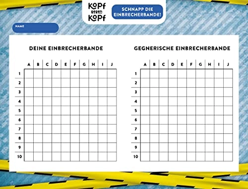 The Ultimate Game Block - 80 Sheets Stand-up Anti-cheat Divider (German)