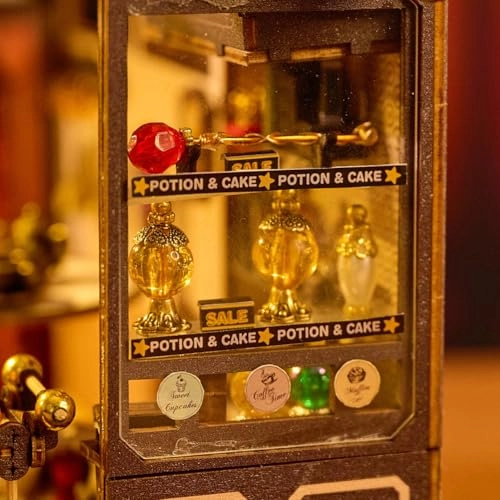 Miniature Wooden Dollhouse Furniture Kit - Creative Room 1:24