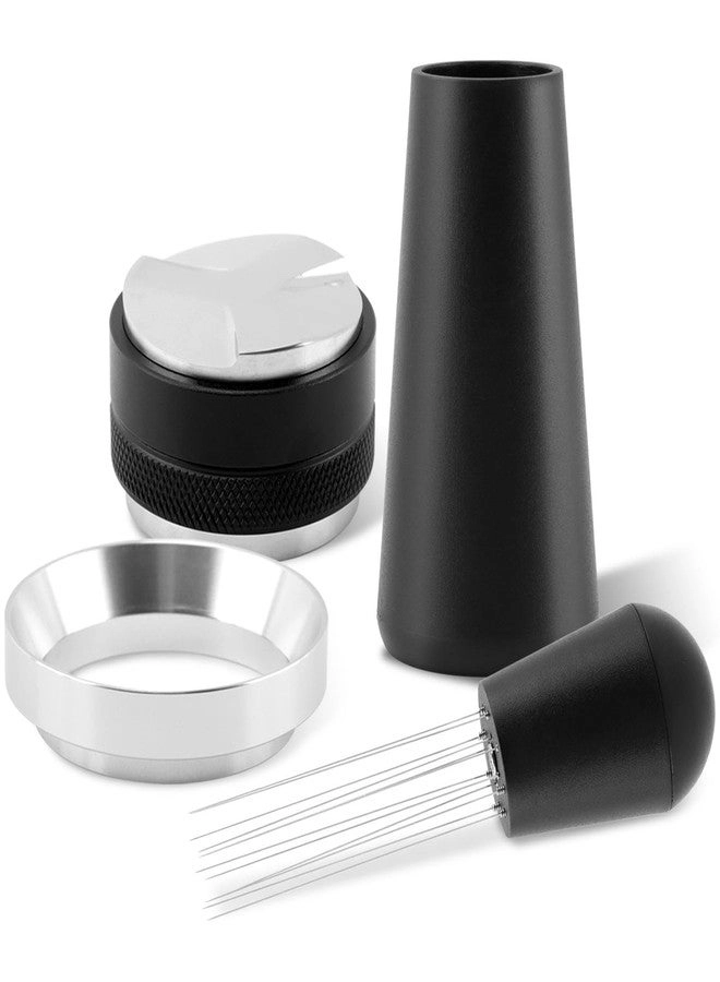 XuYelora Distributor & Tamper - 51mm + WDT Tool - 0.25mm + Dosing Funnel - Magnetic
