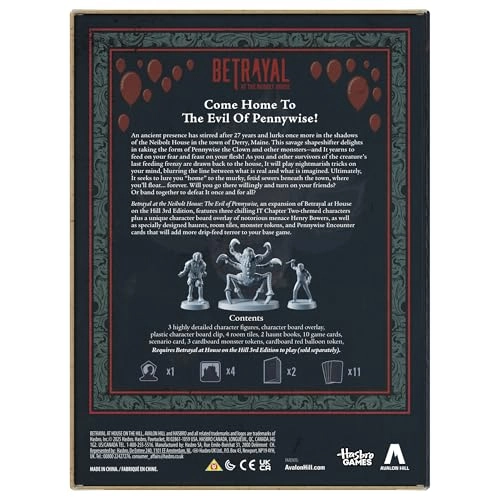 Betrayal at The Neibolt House: The Evil of Pennywise Expansion