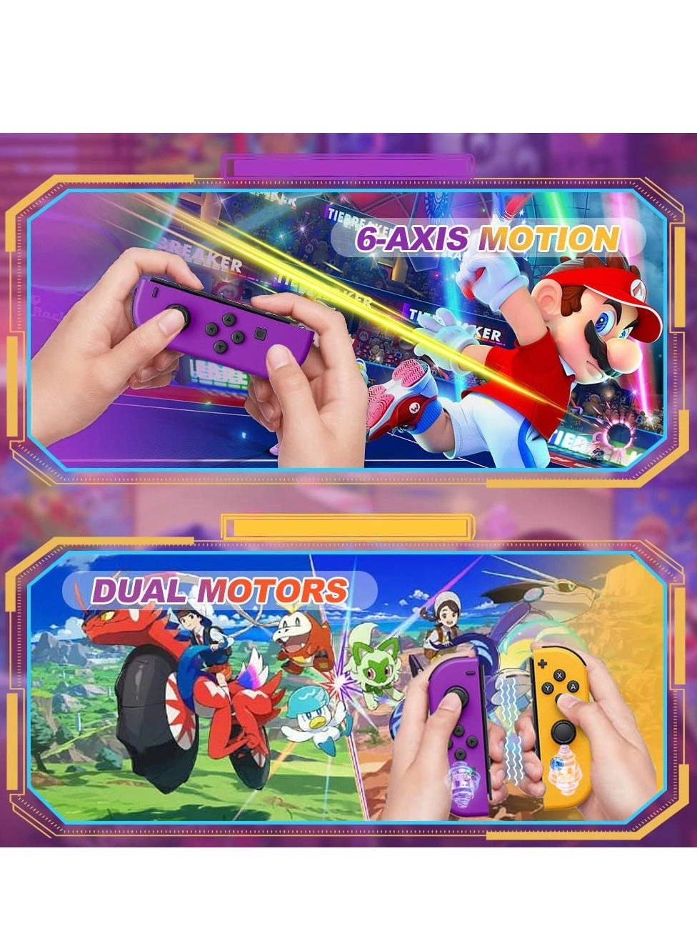 Joy Cons Wireless Controller - Green Nintendo Switch/Lite/OLED