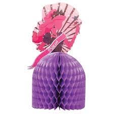 CREATIVE CONVERTING Princess Party Centerpiece - Honeycomb Shaped W/ Band