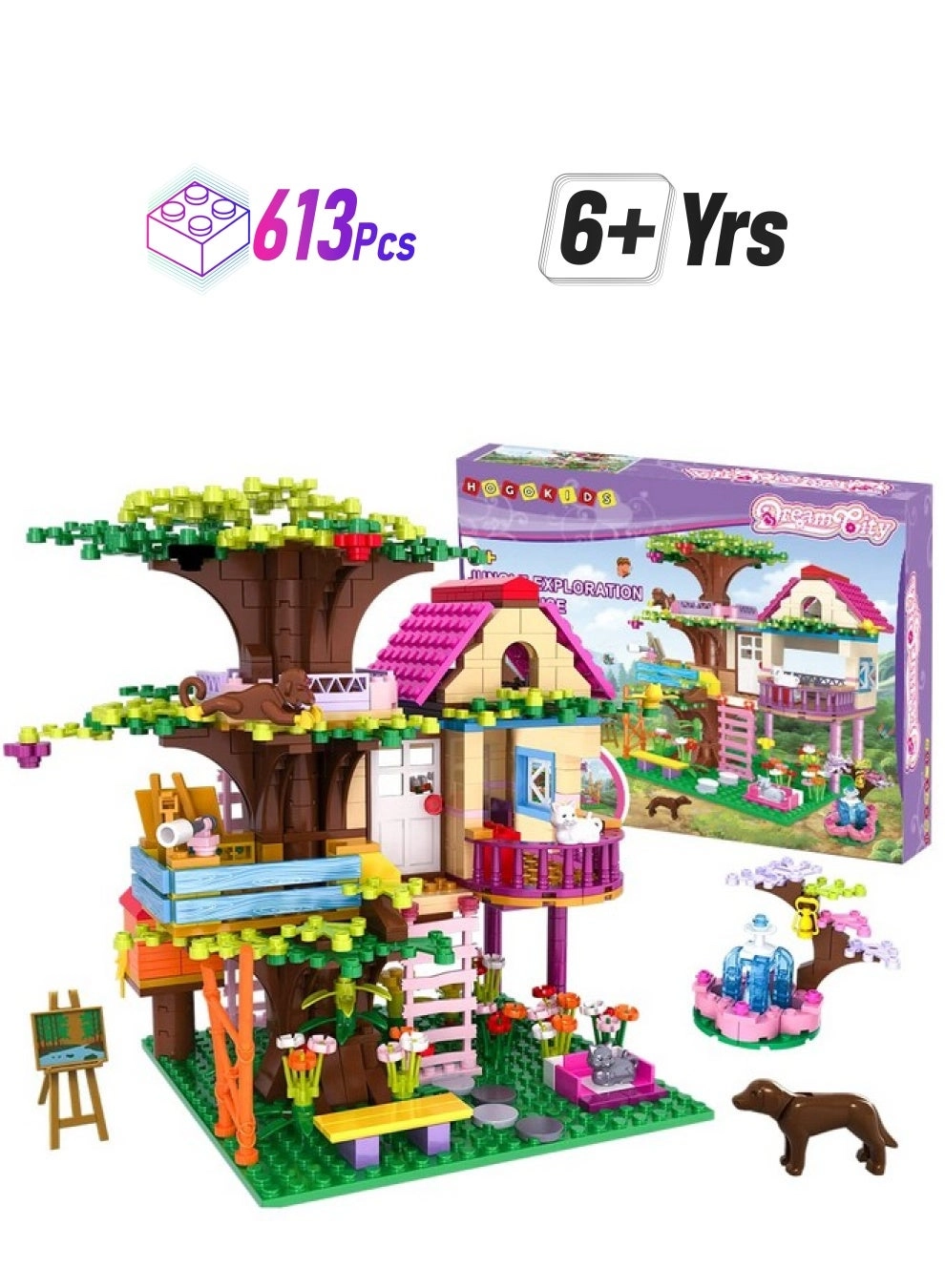 Tree House - Animals 613pcs