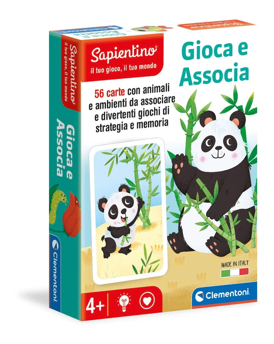 Clementoni Sapientino Play and Associate - 3 Years 56 pieces