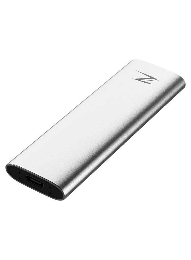 Portable SSD - Shock-Proof External Silver