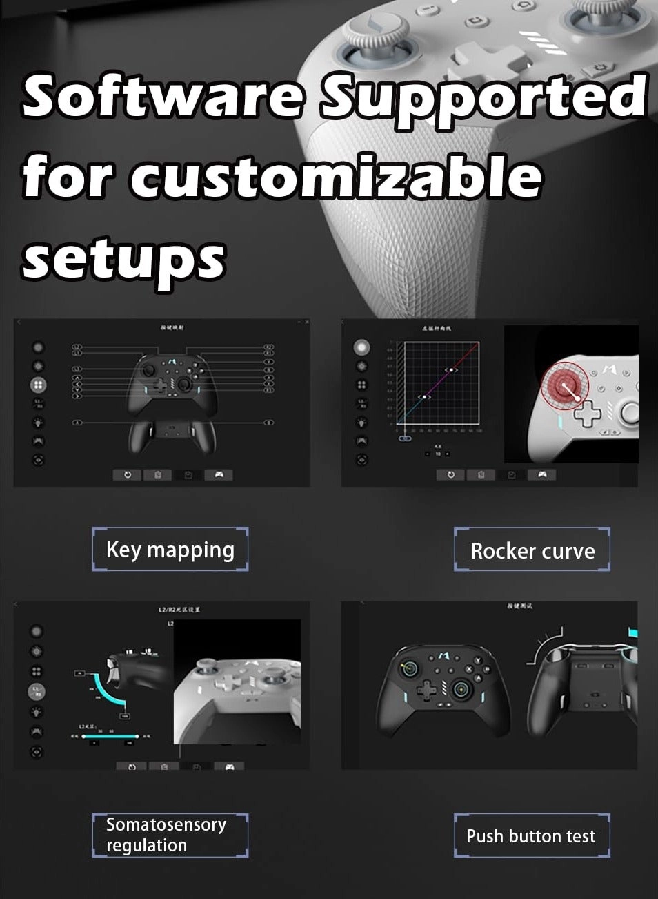 M9-HD - Grey Switch Windows Steam Deck