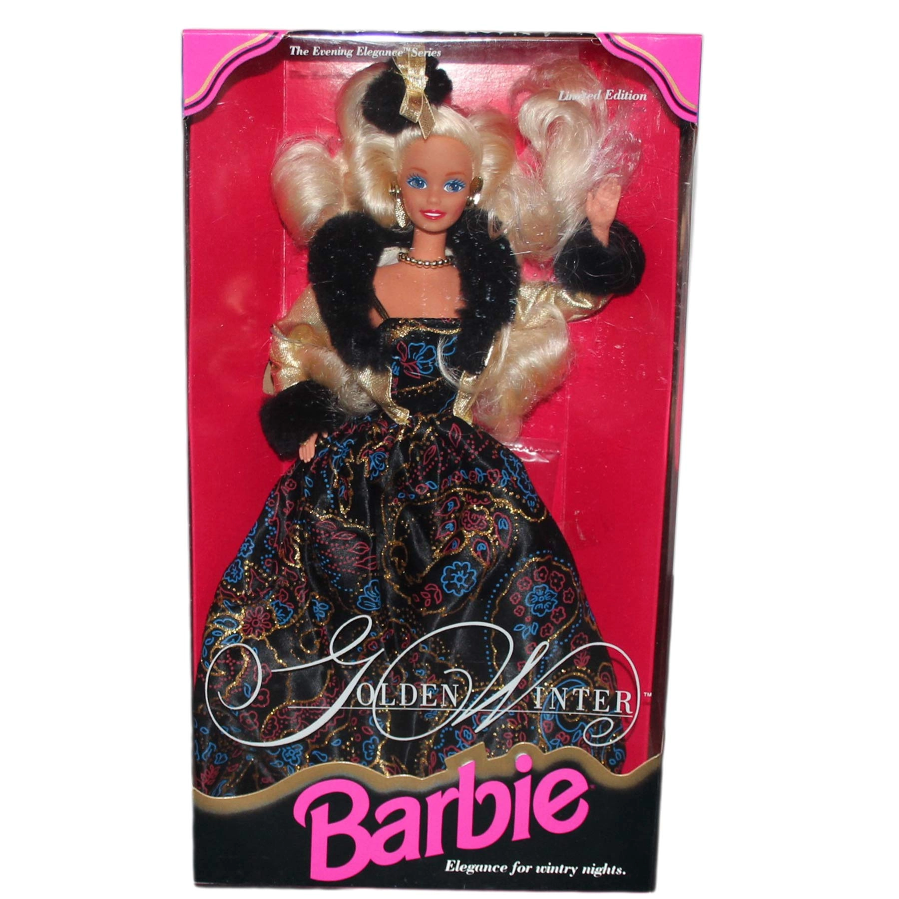 Golden Winter Barbie Doll - 12 Inch Ages 3+