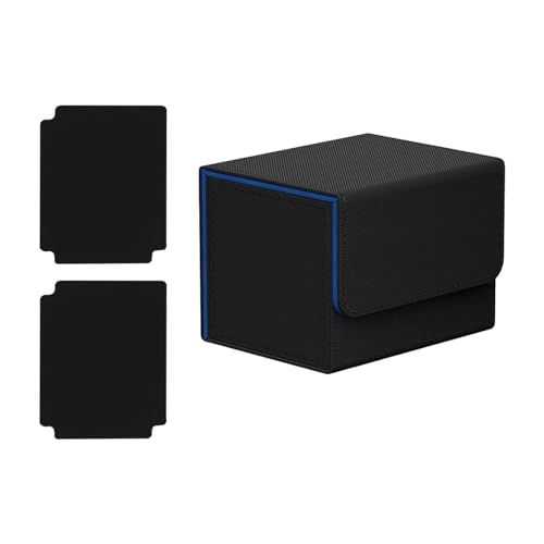 Trading Card Deck Box - PU leather Red