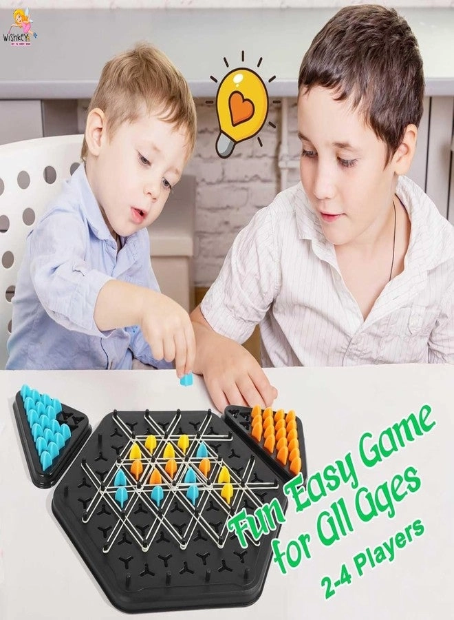 Chain Triangle Chess Triggle Rubber Band Geoboard Puzzle