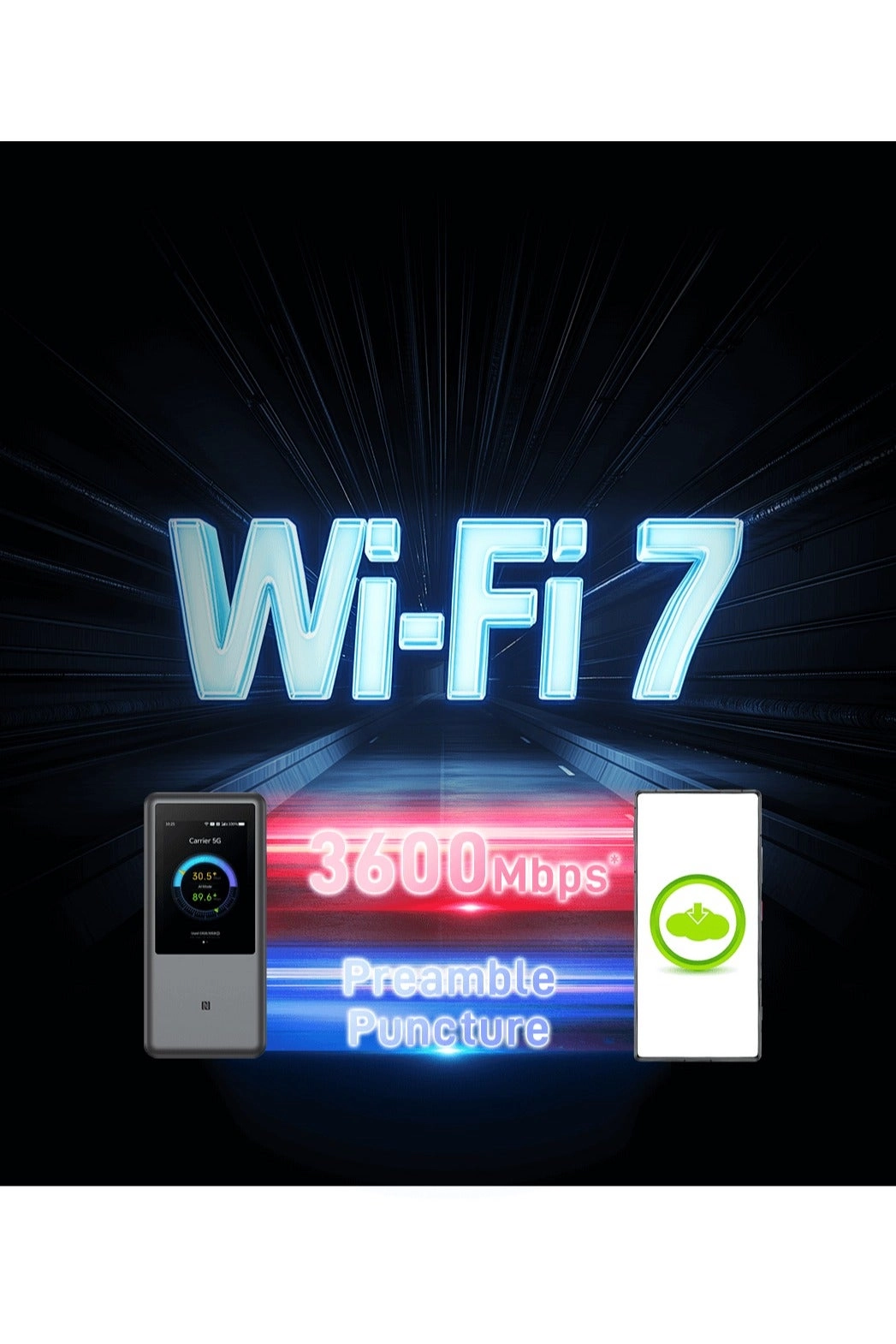 U60 Pro - 5G WiFi 7 3600Mbps