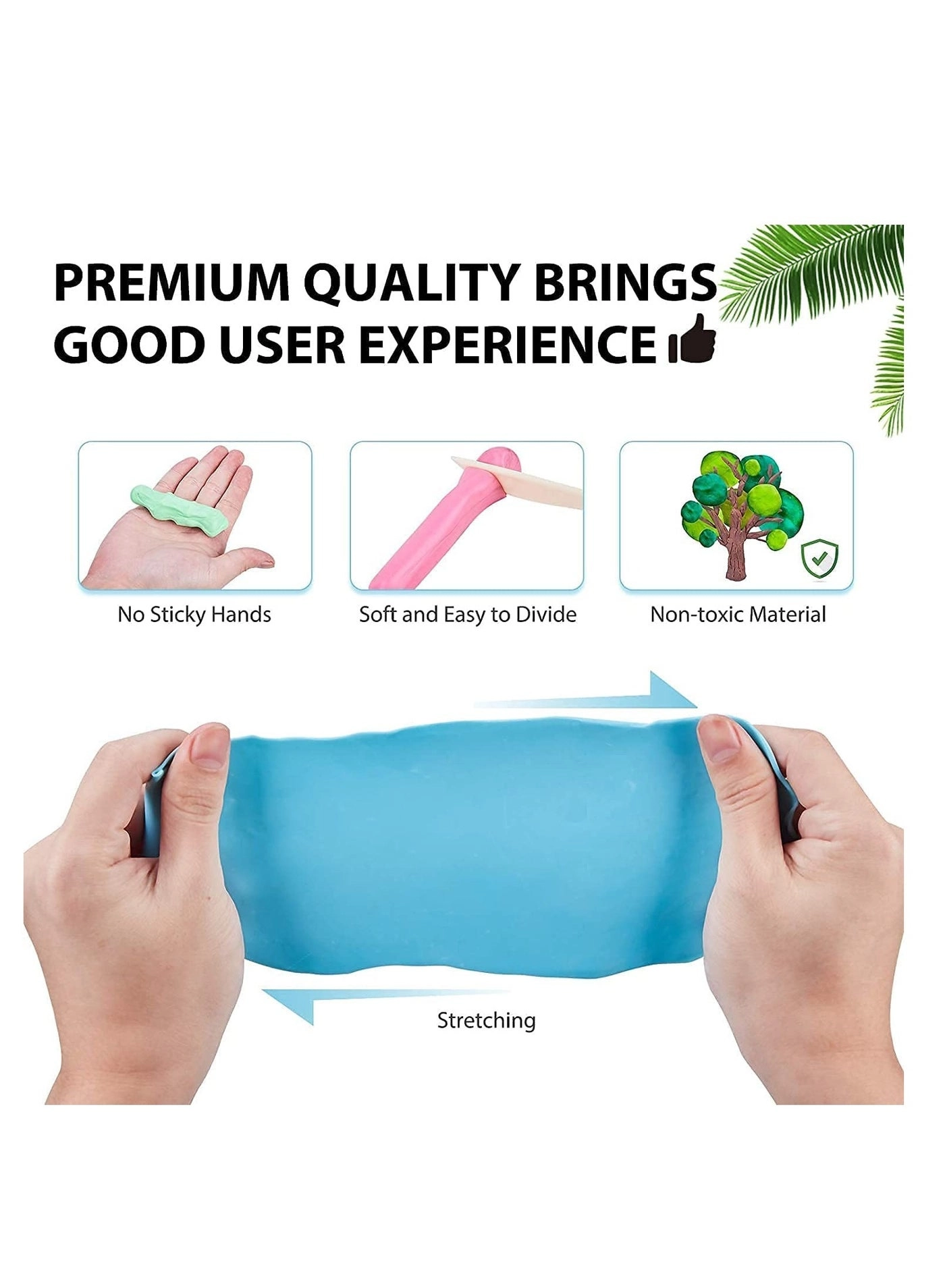 Polymer Clay Kit - polymer clay 640g