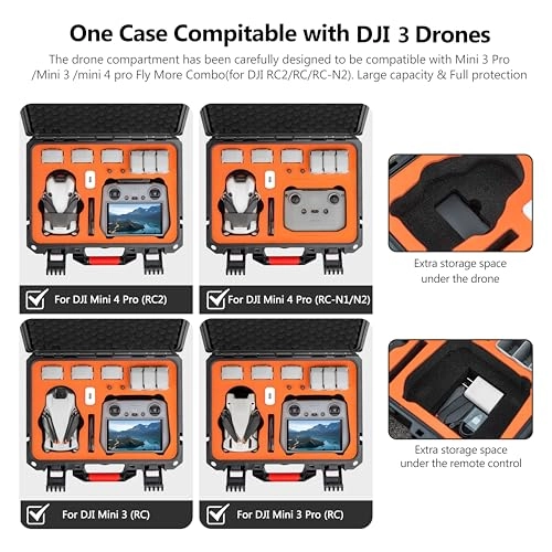 Mini 4 Case - DJI Mini 4 Pro Hard case