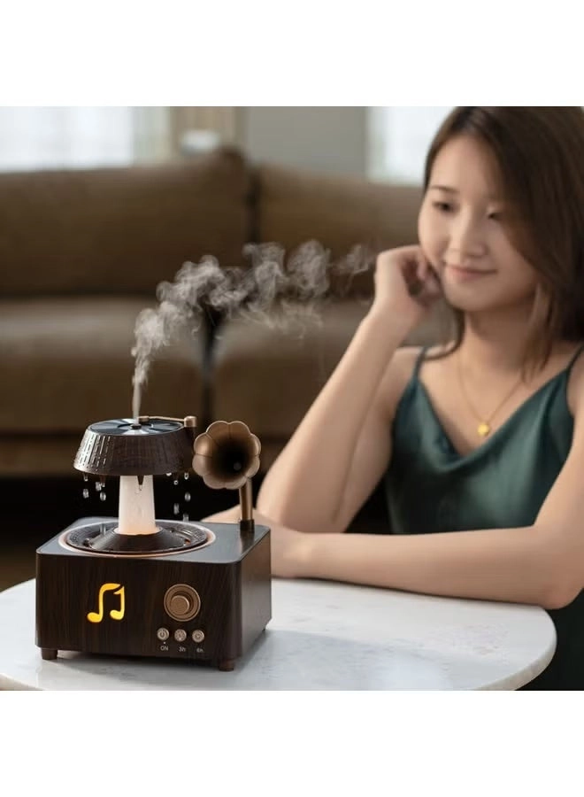 RGB ambient lighting lamp - mist humidifier Bluetooth speaker