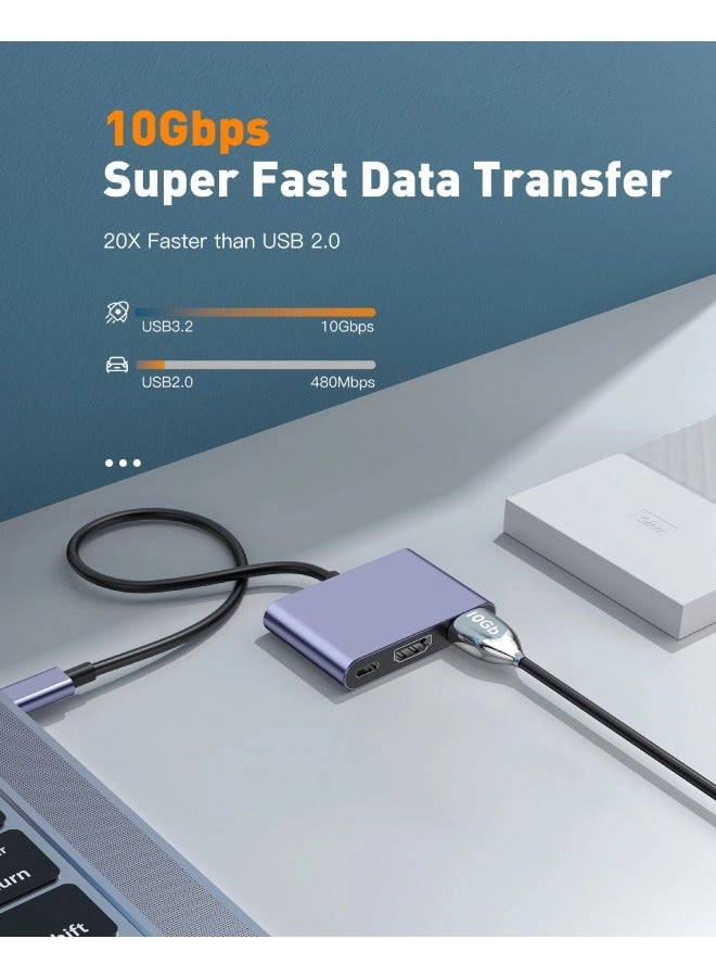Hubtrio Nexus - 100w 4k 10Gbps