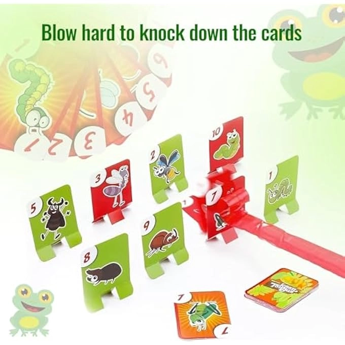 FROG TONGUE GAME - 4 PCS