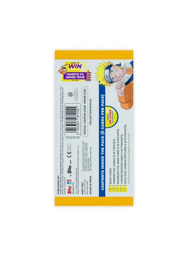 Naruto Animax Naruto Collectible Card Series - English 200pcs