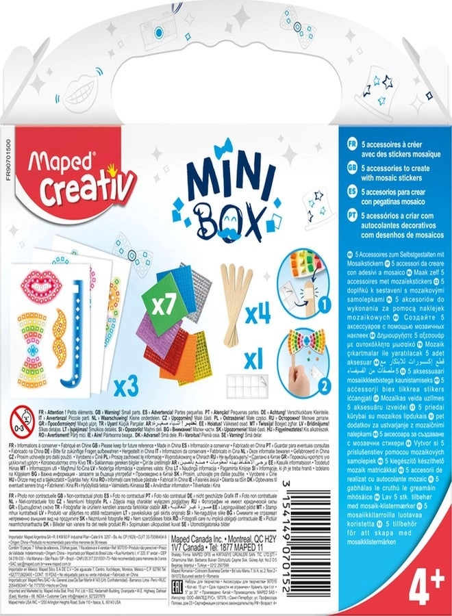 Creativ Mini Box Mosaic Stickers - Multicolor 4 Years+