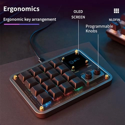 Double Knob Custom Macro Pad