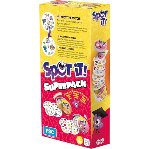 Spot It! Animals + Spot It! 1,2,3