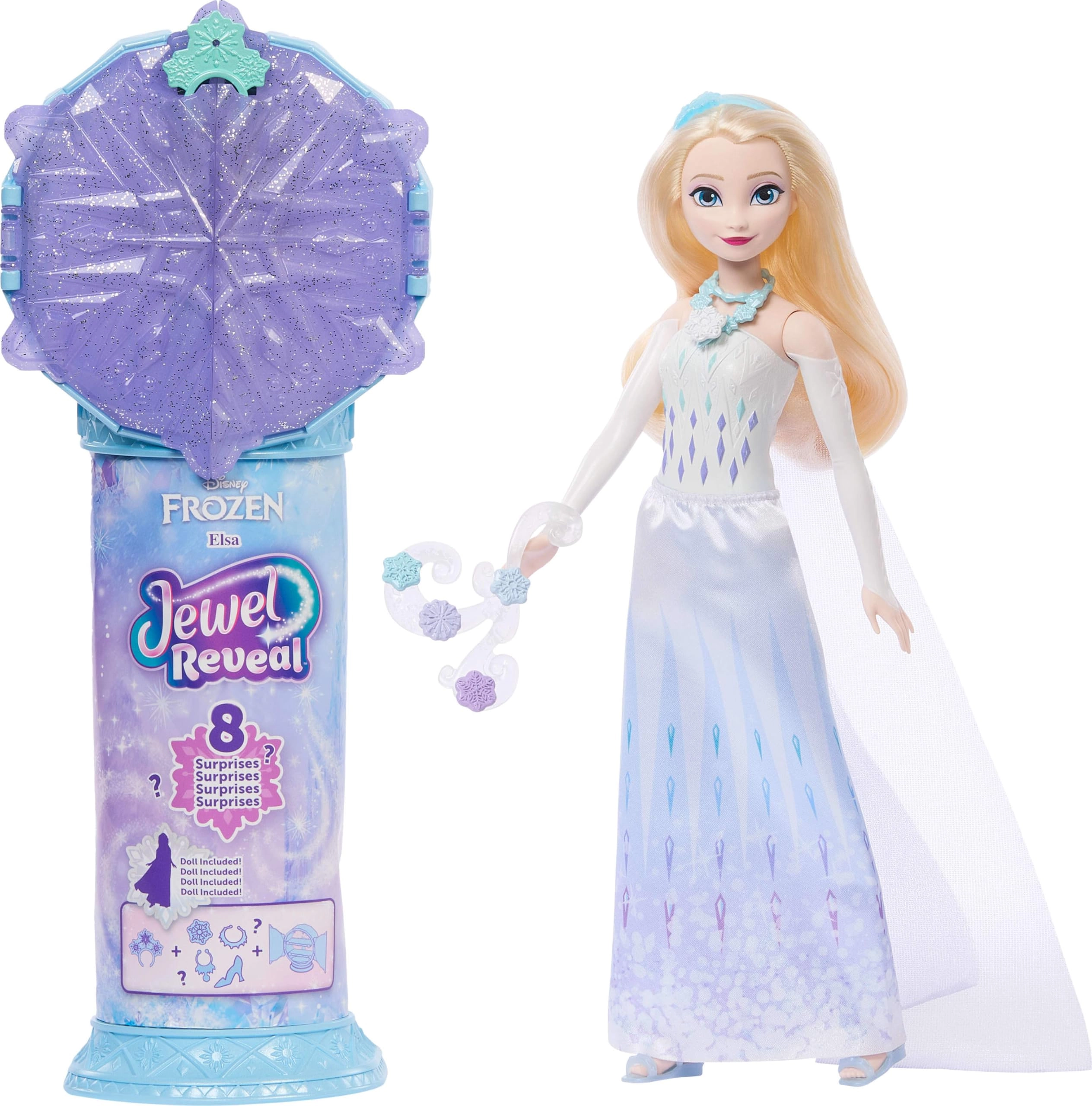Elsa Fashion Doll - Jewel Reveal Spin & Reveal