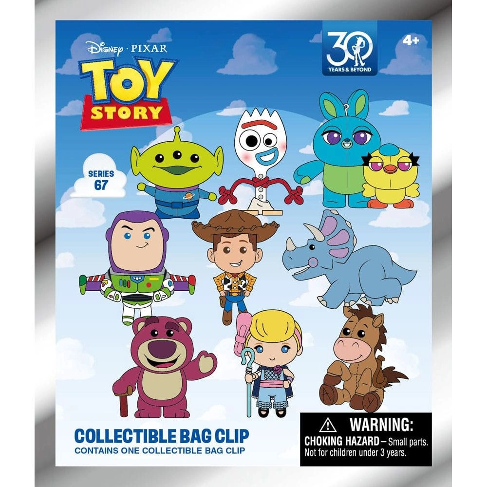 Monogram Toy Story 3D Foam Bag Clip - 4+ (MN29675)