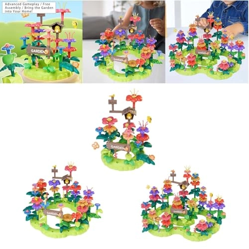 Growing Flower Blocks Playset - 3 years and up 1 pieces