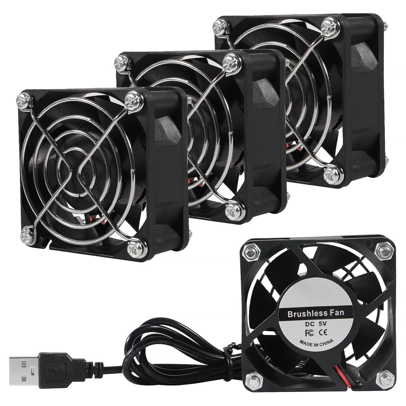 UMLIFE USB Fan - 4 fan(s) 60mm