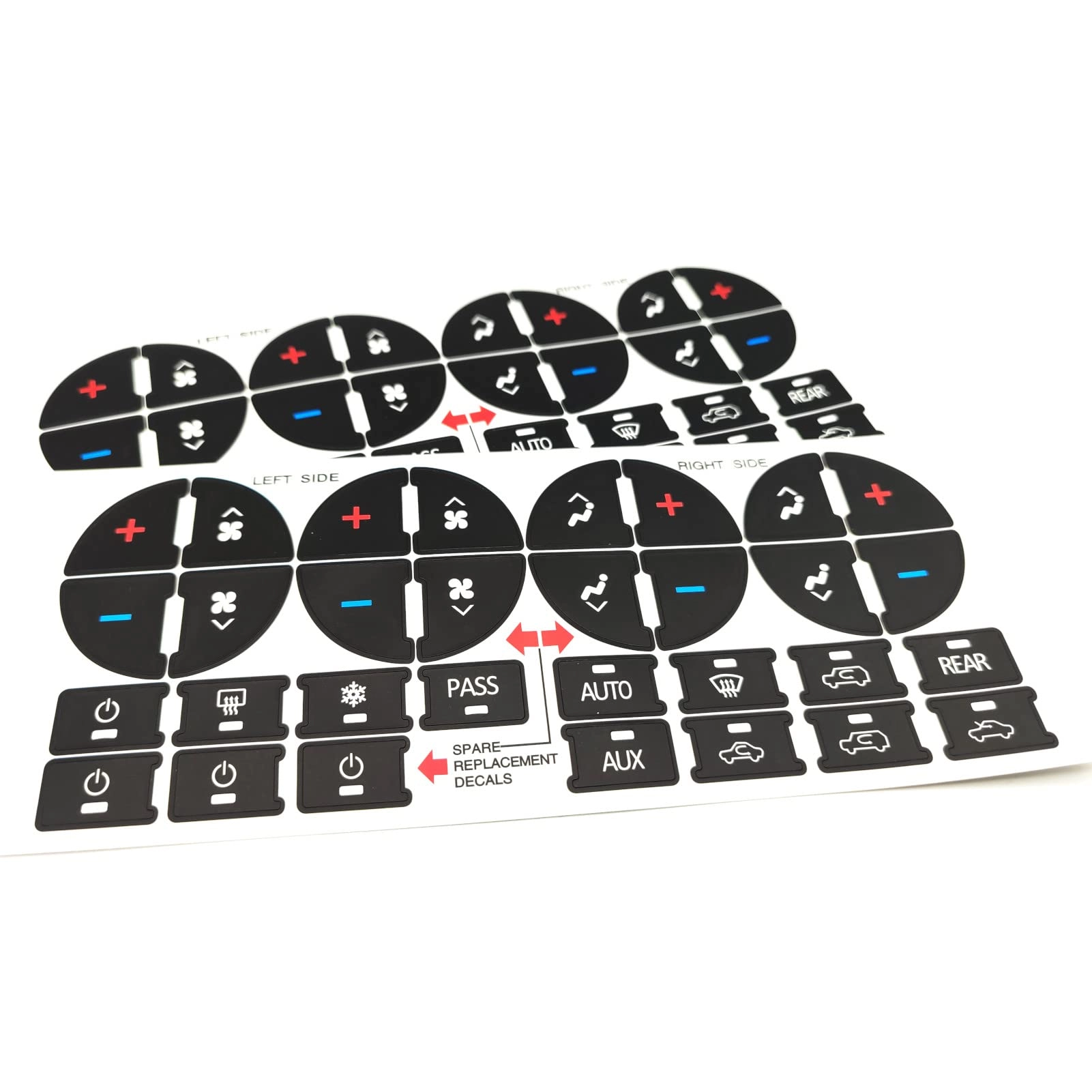 Radio Dash Button Repair Kit
