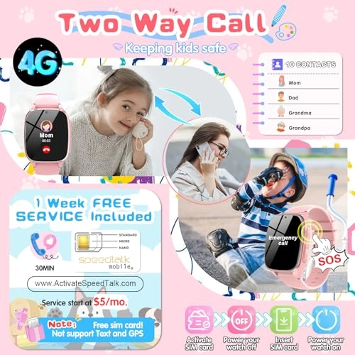 Kids Smart Watch LTE