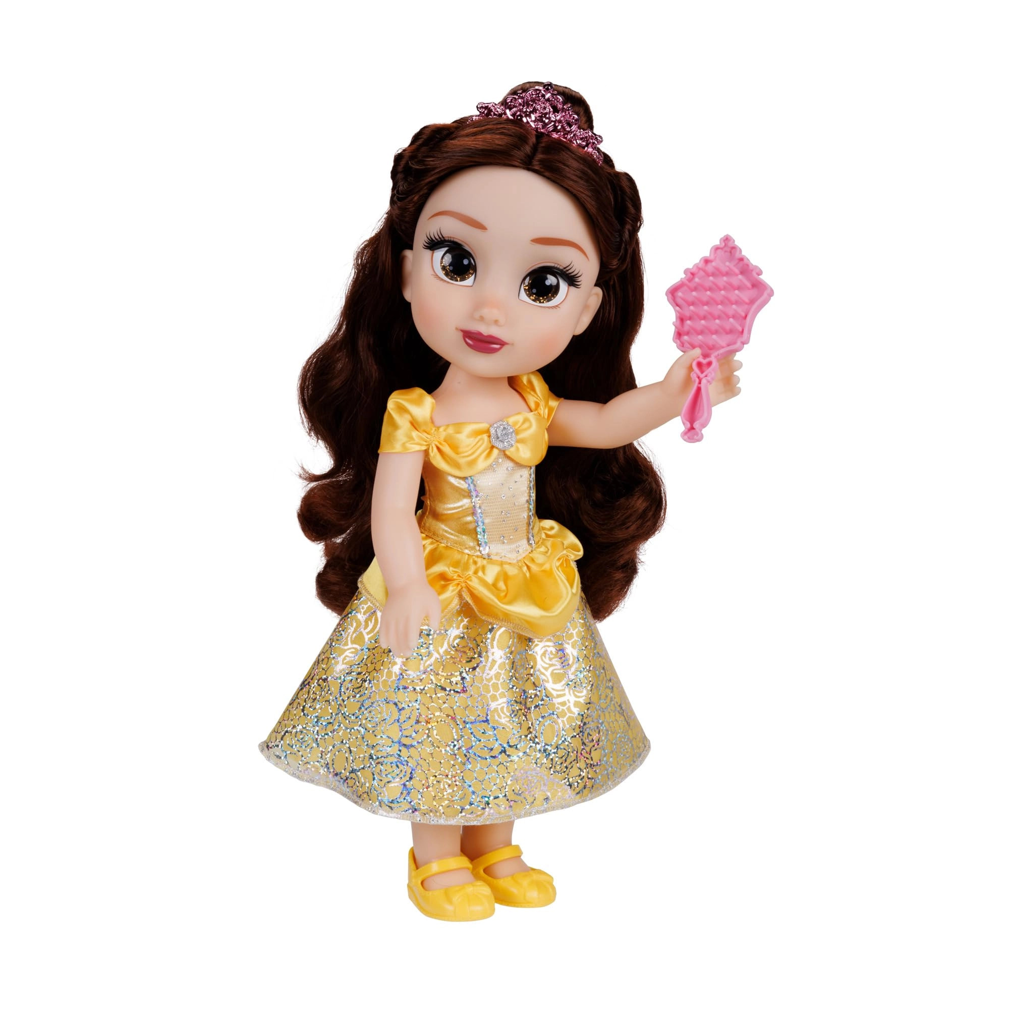 Disney Belle Doll - 14 inches Glass Eyes Multicolor