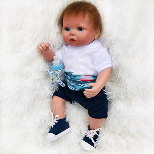Reborn Baby Doll - 15 Inch Vinyl Mohair