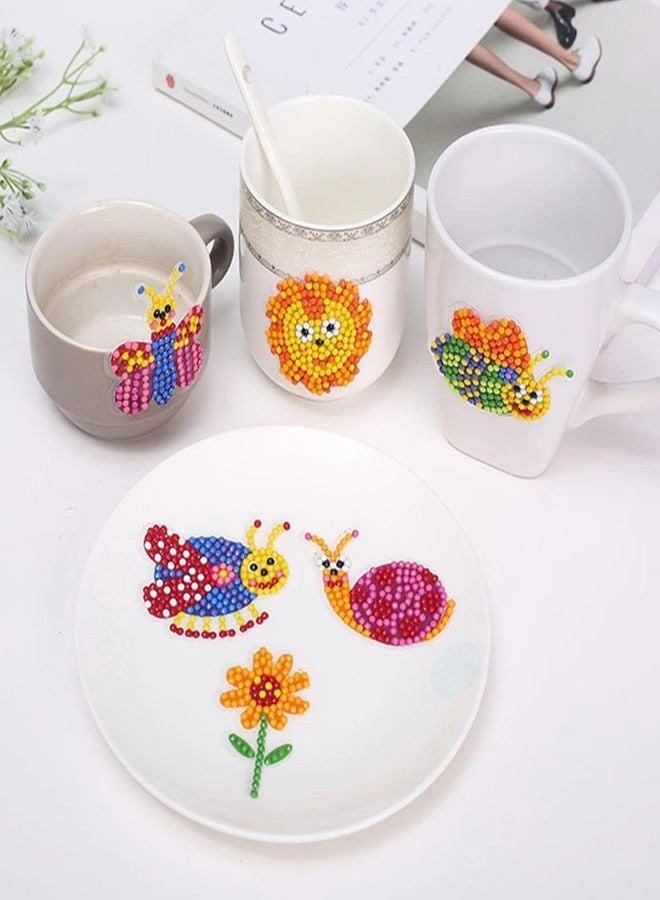 Colorful Animal Diamond Art Stickers