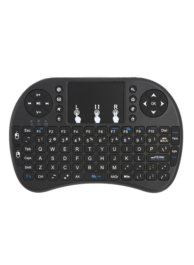 Generic RC Keyboard With Touchpad And Remote Control - Wireless