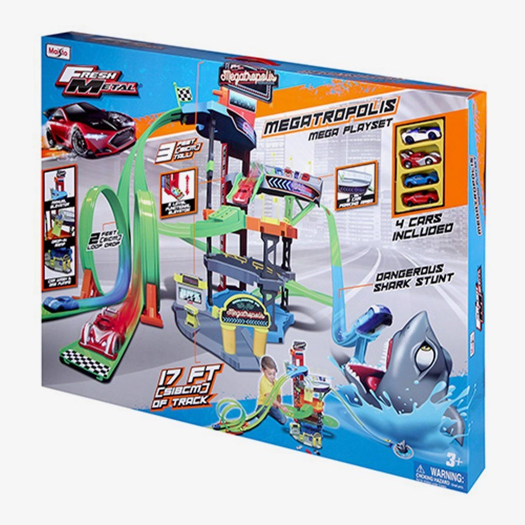 Megatropolis Deluxe Playset - 4 pcs