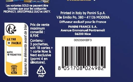 French Football Federation 2025 - 24pcs Limited Edition Pack