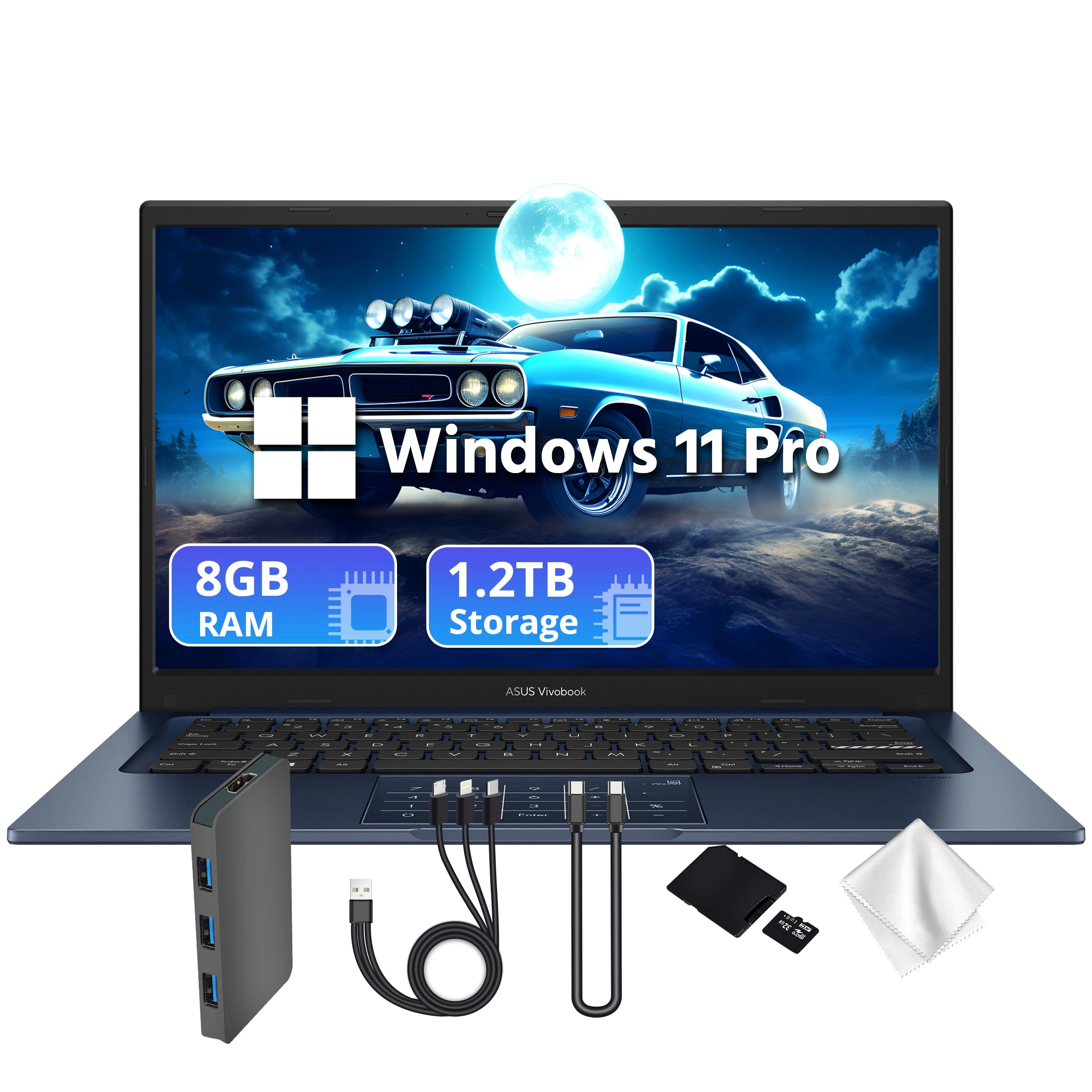 ASUS Vivobook - 14'' Core 5 120U 8GB DDR4 256GB SSD
